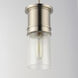 Rexford 1 Light 4 inch Satin Nickel Mini Pendant Ceiling Light in Seedy